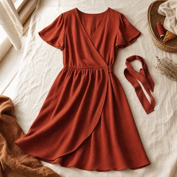 IMAGEN: pieza 12 de 13 del marquee — foto cuadrada de UNA prenda terminada distinta, cosida con el molde (camisa, falda, pantalón, vestido, abrigo, prenda de hombre). Se ve chica y en movimiento