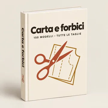 IMAGEN: mockup chico del catálogo Carta e forbici para el aviso flotante — no un emoji